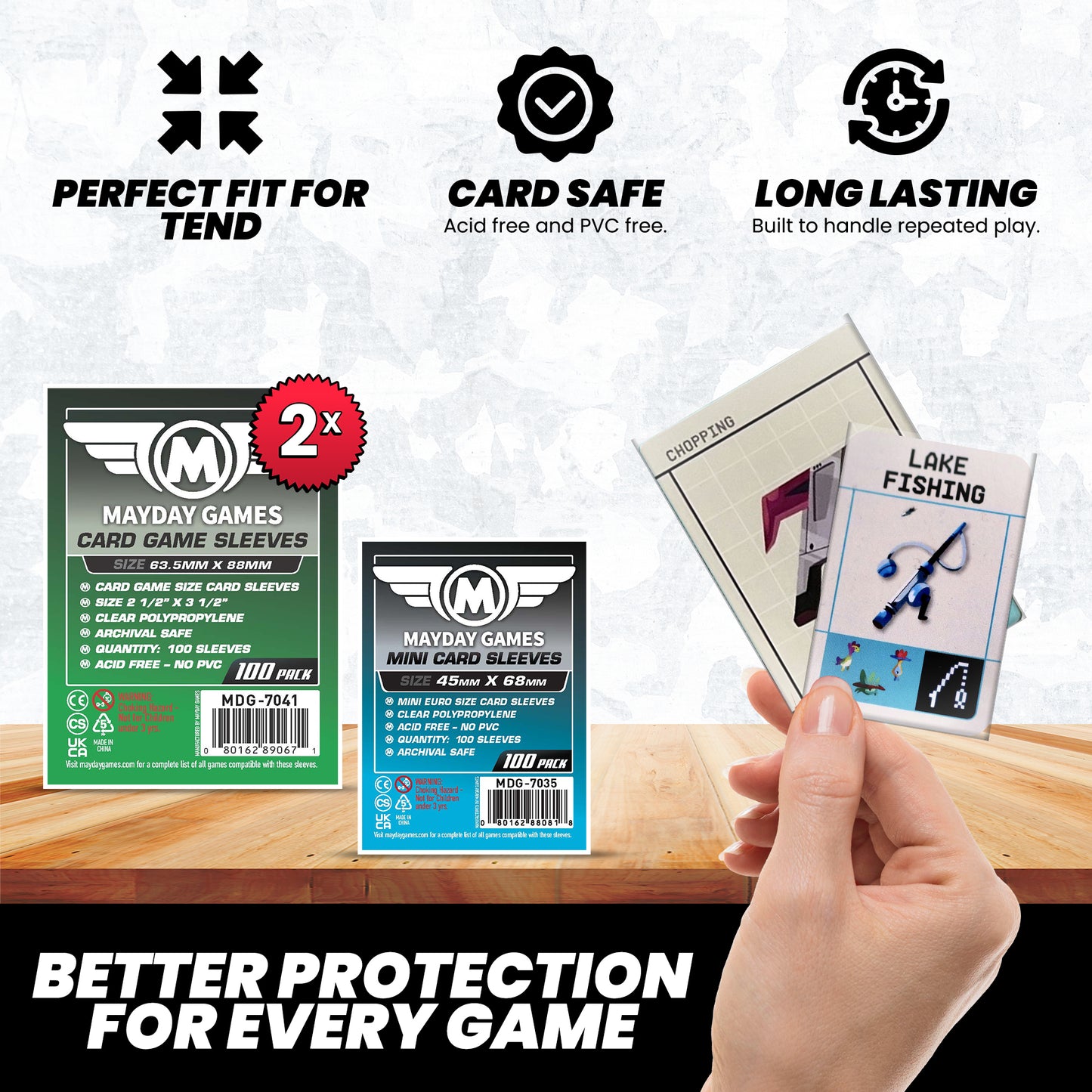 "Tend" Compatible Card Sleeve Bundle