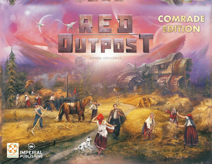 Limited Comrade Edition Red Outpost: 2-4 Player Communist Worker Placement Game (Imperial Publishing)