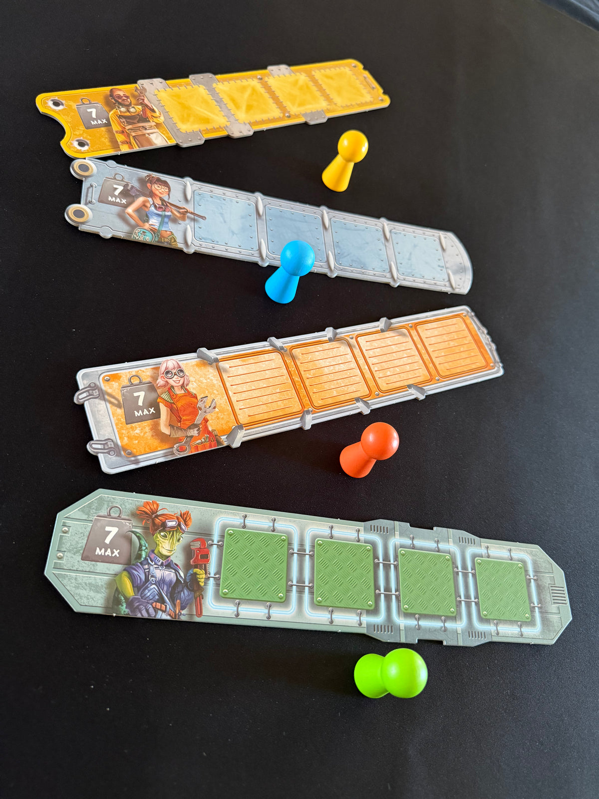 Space Craft 2-4 Player Board Game