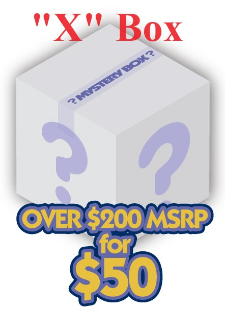 "X" Box -$220 MSRP Mystery Box (6 Games) ALL NEW INVENTORY!
