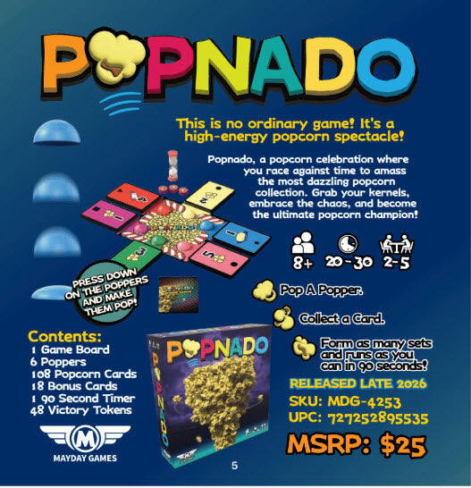 Popnado 3-6 Player Dexterity Game