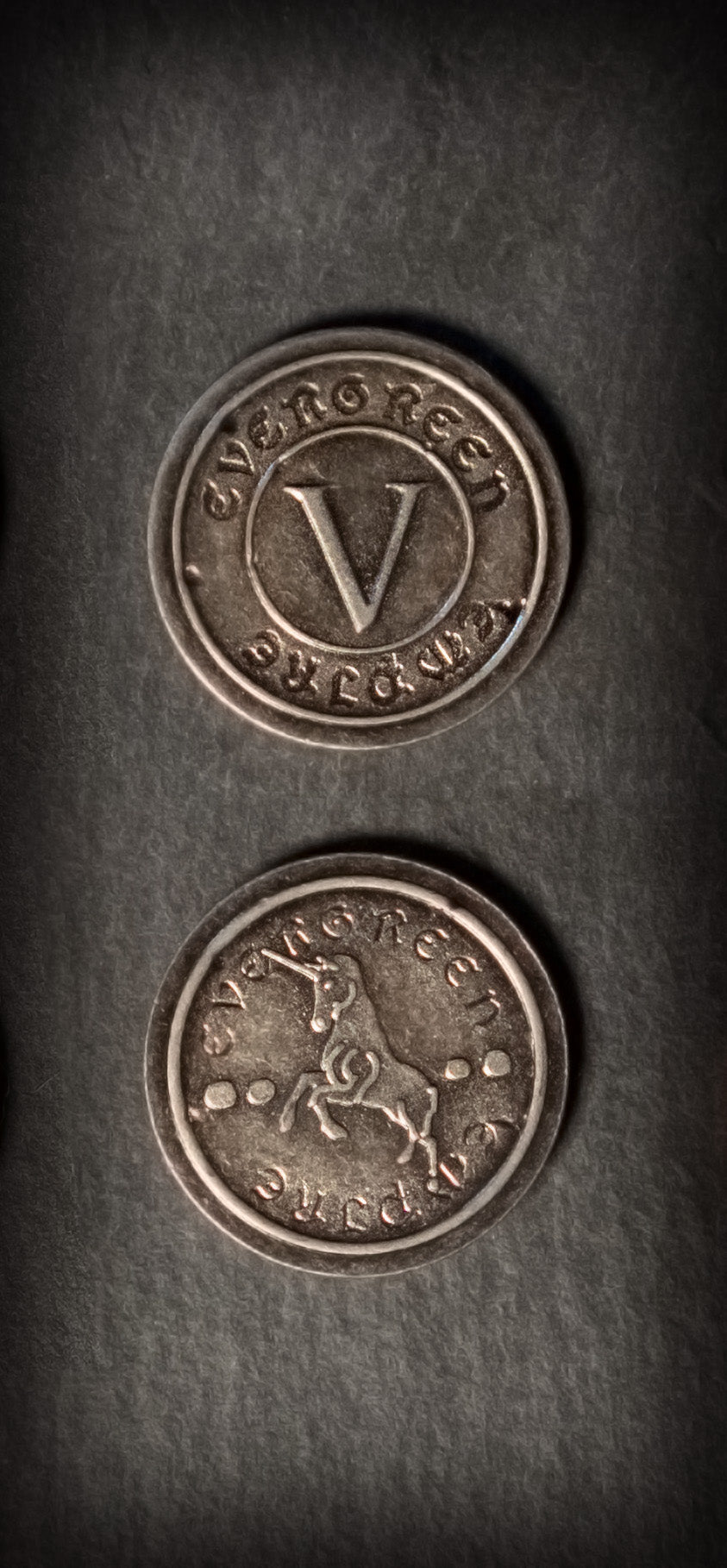 50 Metal Coin Board Game Upgrade Set (Medieval Coins) -ESSEN PICKUP