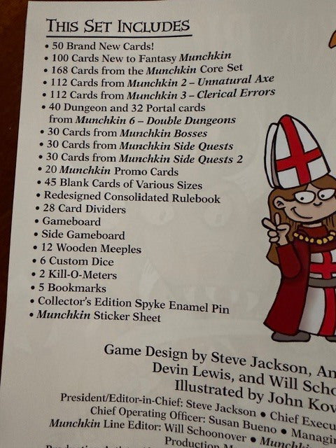 Munchkin Big Box" Compatible Card Sleeve Bundle Mayday Games Munchkin Big Box" Compatible Card Sleeve Bundle Mayday Games