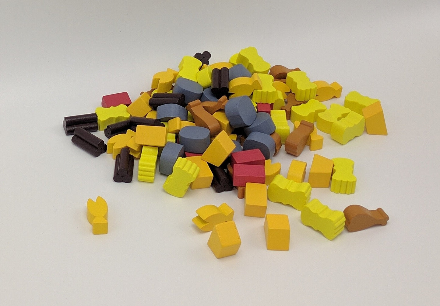 Stone Age Wooden Token Set -  - Mayday Games - 1