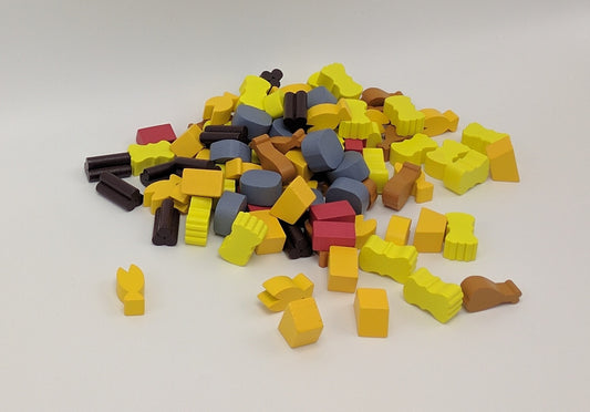 Stone Age Wooden Token Set -  - Mayday Games - 1