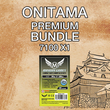 "Onitama" Card Sleeve Bundle - Standard Protection - Mayday Games