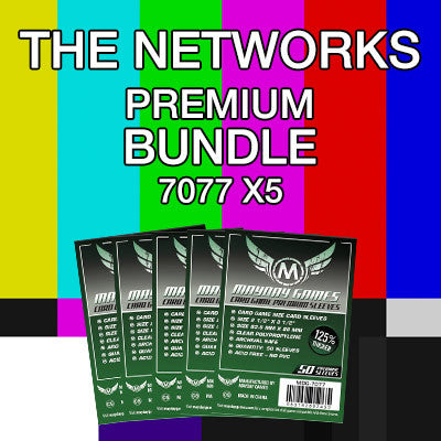 "The Networks" Card Sleeve Bundle - Premium Protection - Mayday Games - 1