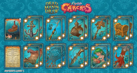 Play-mat for Captain Carcass -  - Mayday Games