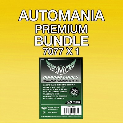 "Automania" Card Sleeve Kit - Premium Protection - Mayday Games - 1