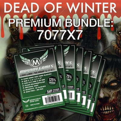 "Dead of Winter" Card Sleeve Kit - Premium Protection - Mayday Games - 1