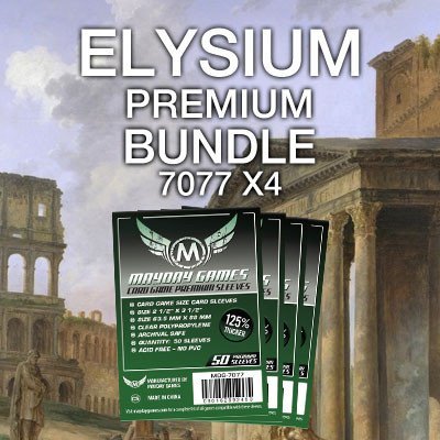 "Elysium" Card Sleeve Bundle - Premium Protection - Mayday Games - 1