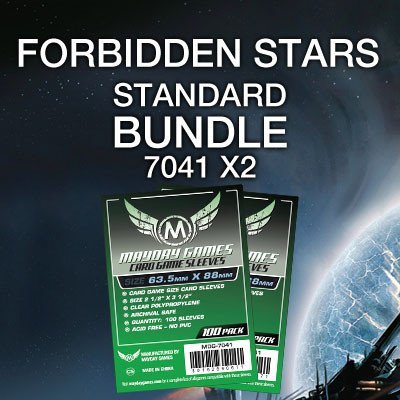 "Forbidden Stars" Card Sleeve Bundle - Standard Protection - Mayday Games - 1