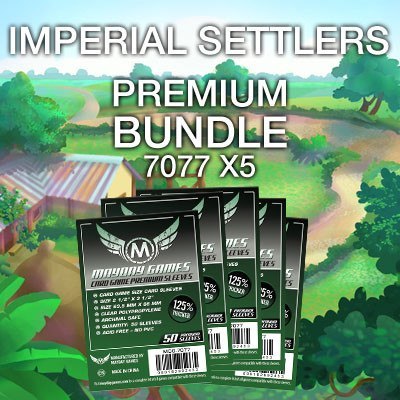 "Imperial Settlers" Card Sleeve Kit - Premium Protection - Mayday Games - 1