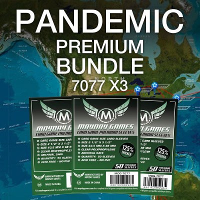 "Pandemic" Card Sleeve Kit - Premium Protection - Mayday Games - 1
