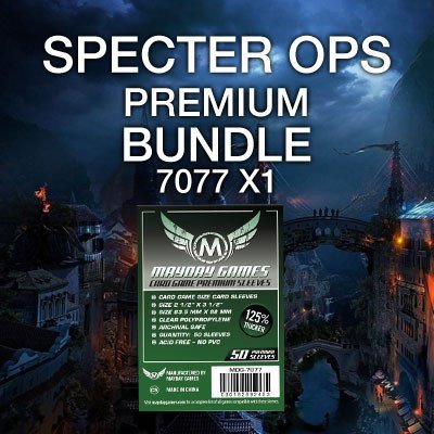 "Specter Ops" Card Sleeve Kit - Premium Protection - Mayday Games - 1