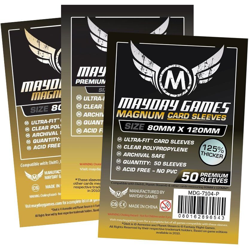 Magnum Ultra-Fit Premium Card Sleeves (7 Wonders)