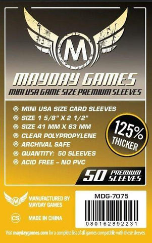 Protège Cartes Magnum Large - 65x100mm (x100) MAYDAY GAMES - Fungames