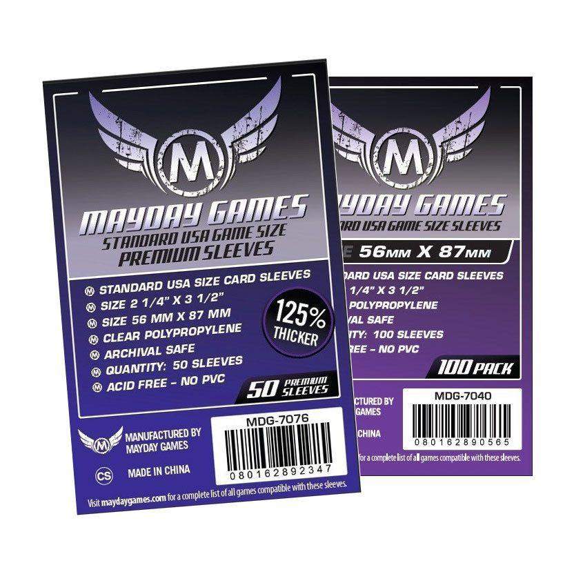 USA Chimera Game Sleeves 57.5 X 89 MM, 100 per pack, 2 pack