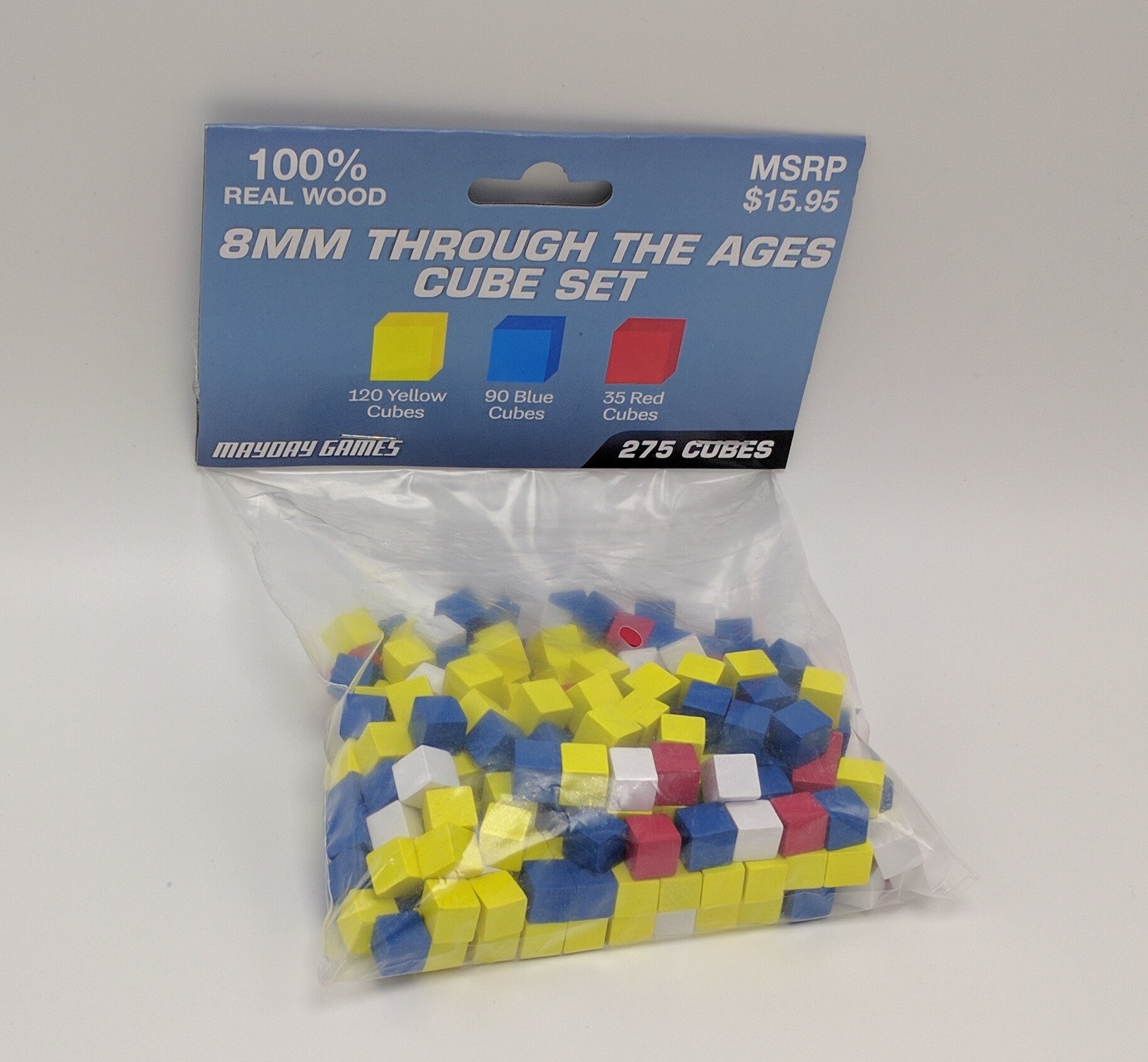 Cube Token Set for Through The Ages (275 wooden tokens!) – Mayday Games